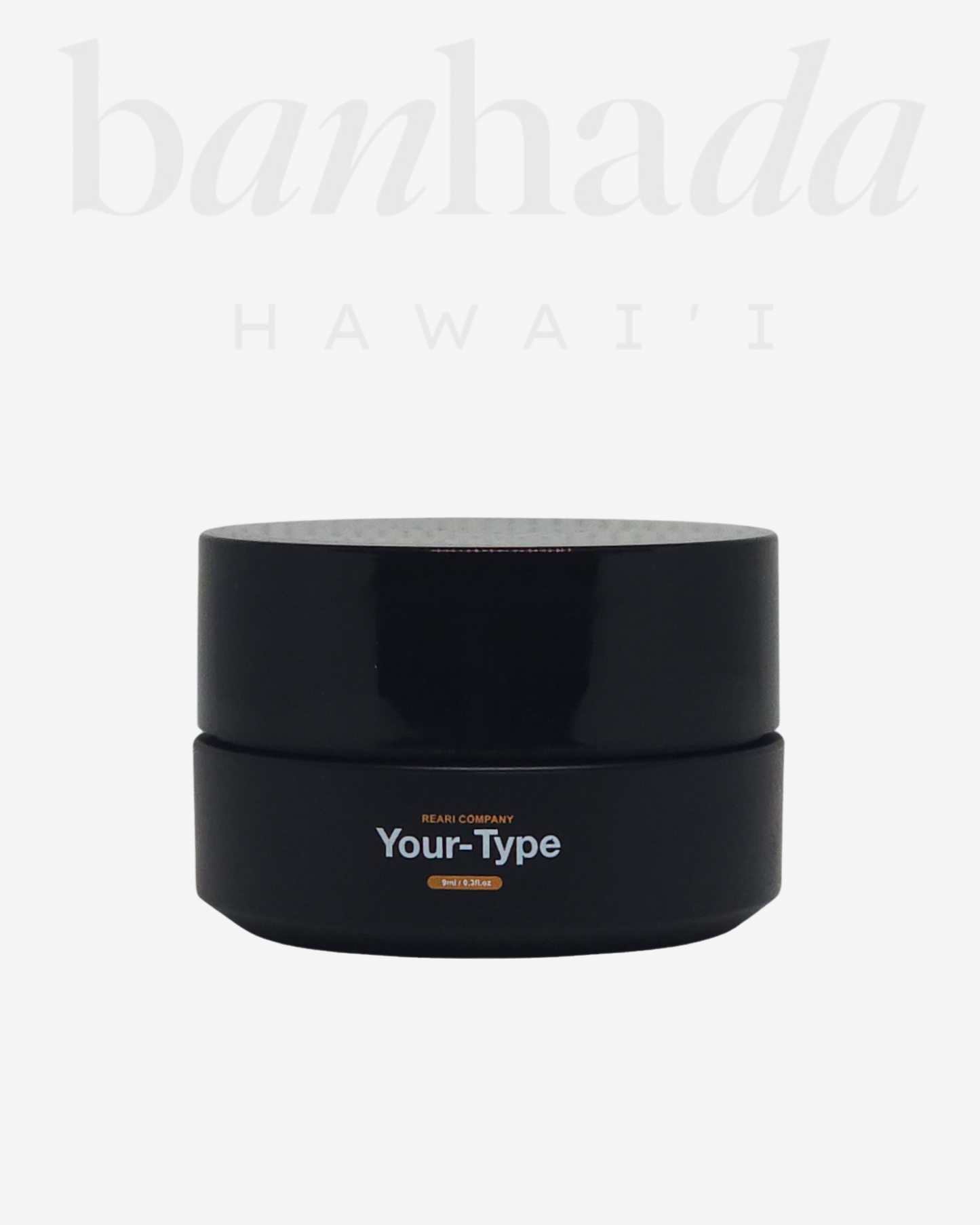 Banhada Your Type Viscosity Mix jar front detail view