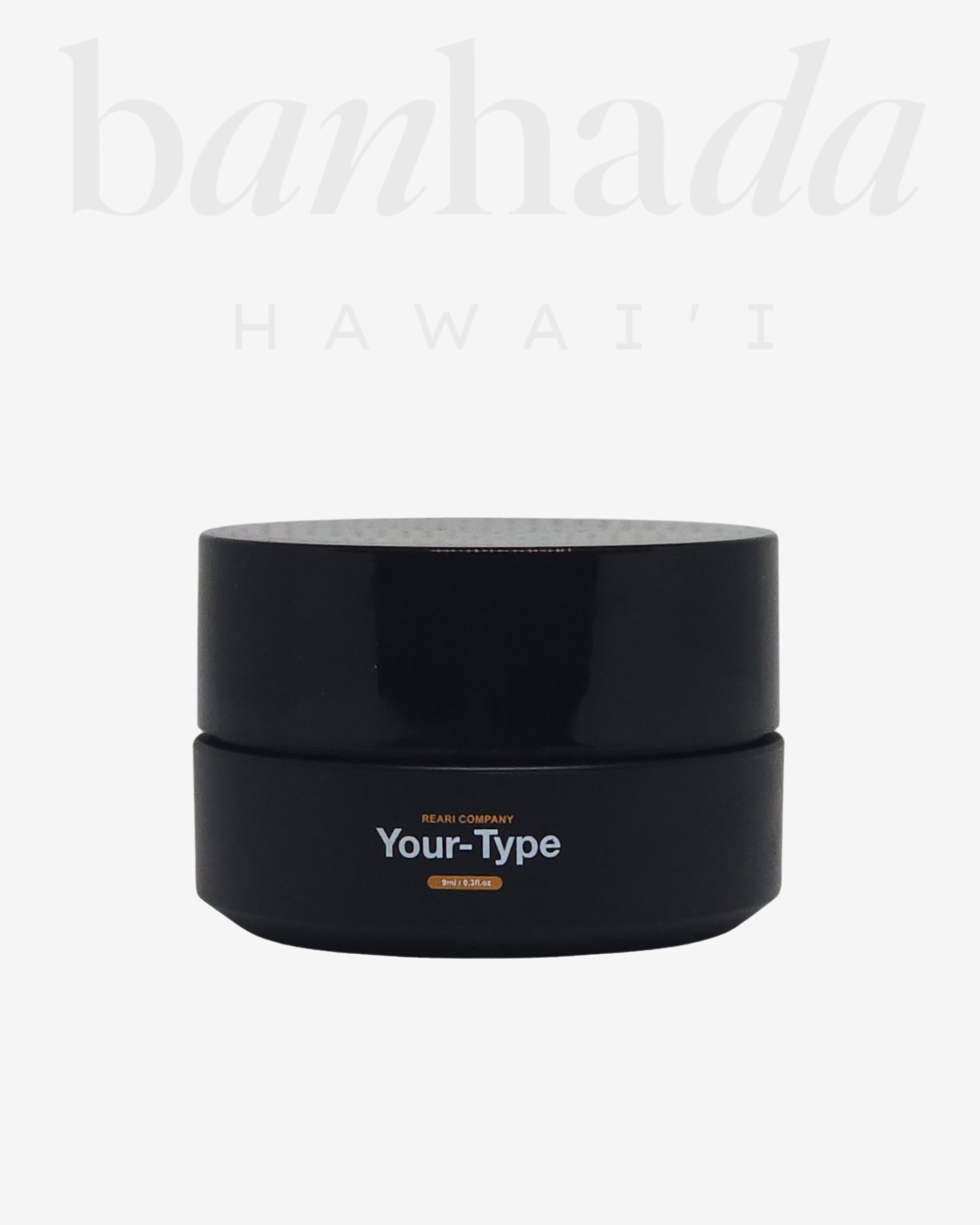 Banhada Your Type Viscosity Mix jar front detail view