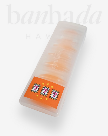 Banhada 777 lash rods, orange in case