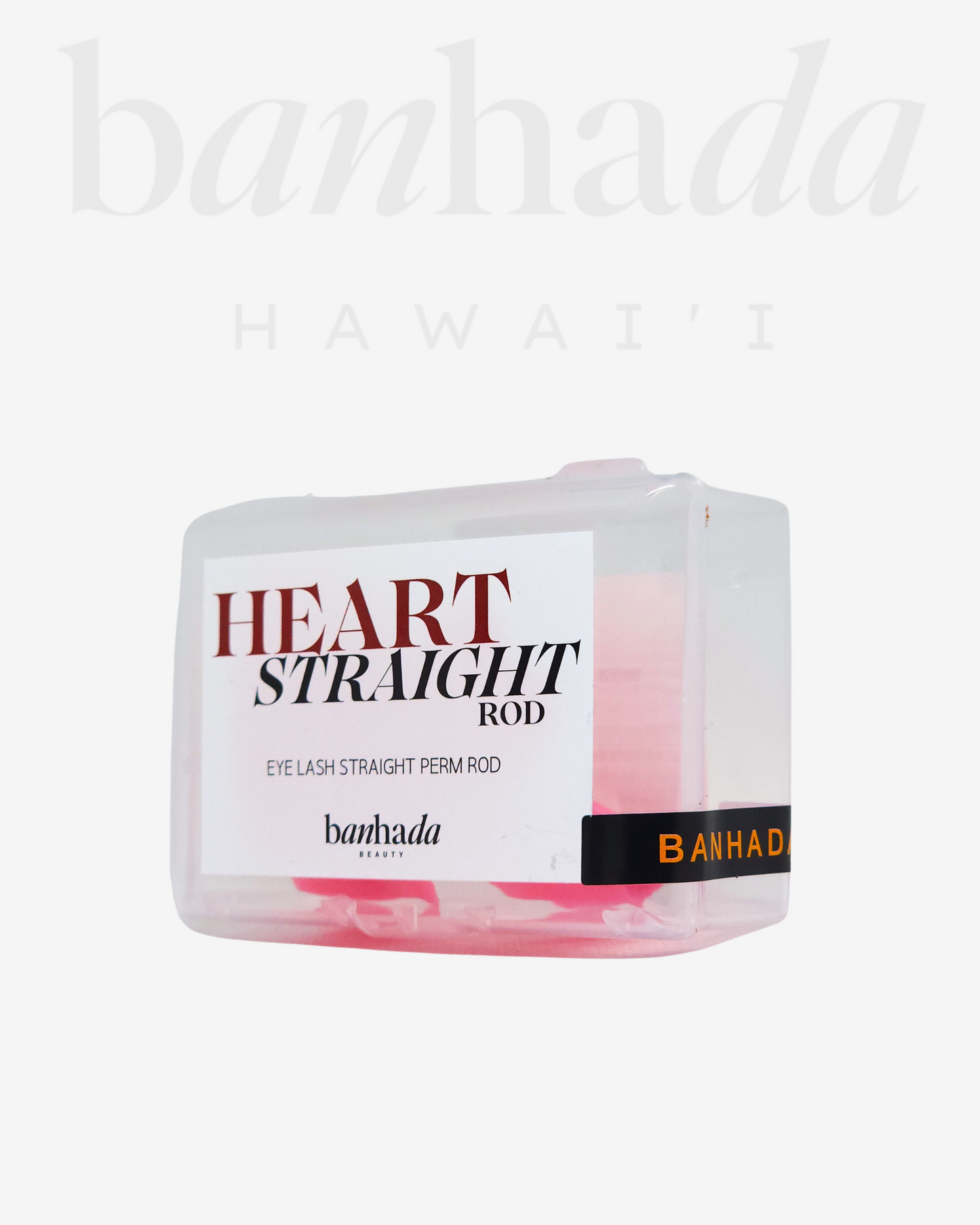 Banhada Heart Straight Rod in case