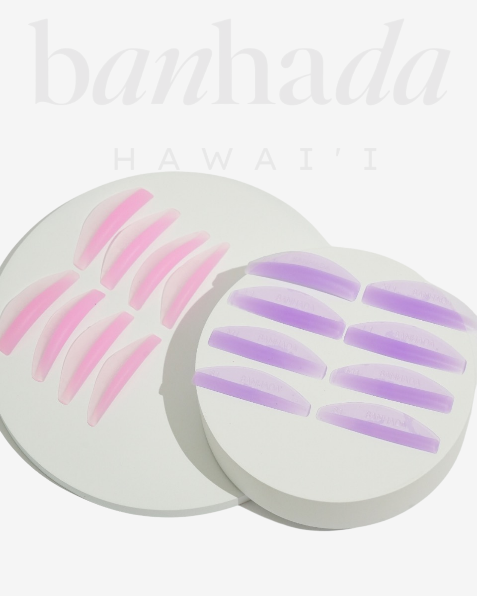 Banhada Pancake Lash Rod Set, full set displayed, top view