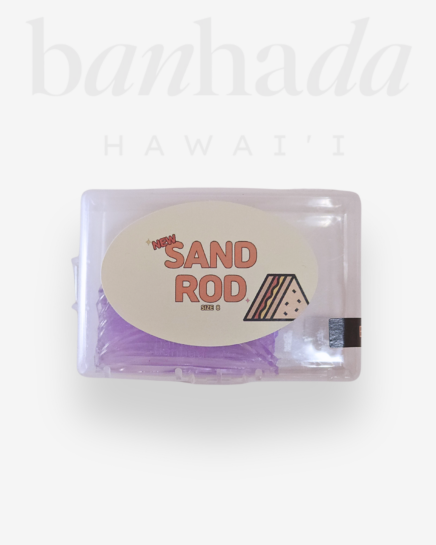 Banhada Sand Rods Season 2 in case, top view